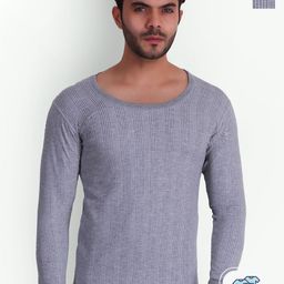 T.T. Men Elite Top Thermal Pack of 2 (Grey)-L-picture-40