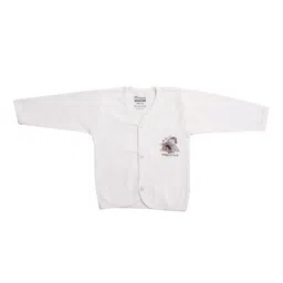 Zoom Minimondo Infant Kids White Cotton Thermal Top-picture-49