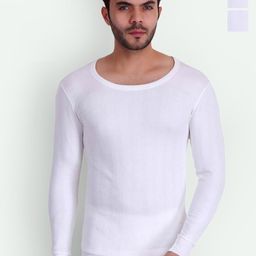 T.T. Elite Pack Of 2 Ribbed Round Neck Long Sleeves Thermal Top-picture-35