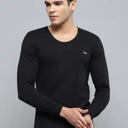 Monte Carlo Men Ribbed Cotton Thermal Tops-picture-42
