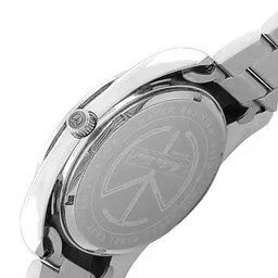 Mathey-Tissot Men Silver-Toned Swiss Made Mathey I Quartz Black Dial  Watch H450AN image 2