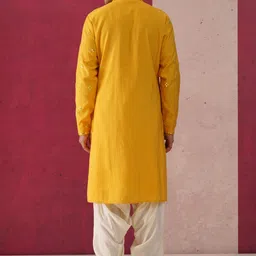 KALPRAAG Ethnic Motifs Embroidered Mirror Work Georgette Kurta With Patiala & Dupatta image 5