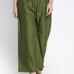 GRACIT Women Pack of 2 Printed Flared Knitted Ethnic Palazzos image 3