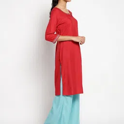 Aurelia Women Kurta with Palazzos image 3