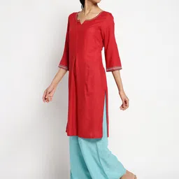 Aurelia Women Kurta with Palazzos image 4