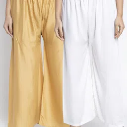 GRACIT Women 2 Ethnic Palazzos-image-17