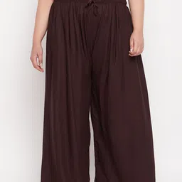 CLORA CREATION PLUS Women Wide Leg Fit Palazzos-picture-29