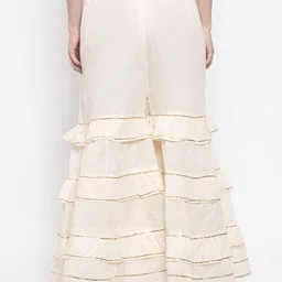 BCZ Style Ruffles Flared Cotton Ethnic Sharara image 3