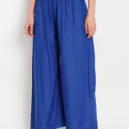 TAG 7 Women Pack of 3 Solid Flared Palazzos image 4