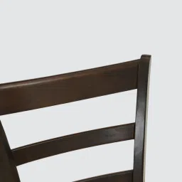 royaloak Penang 4 Seater Dining Set in Dark Brown & White Colour image 5