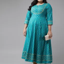 KALINI Printed Anarkali Kurta image 1