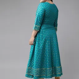 KALINI Printed Anarkali Kurta image 4