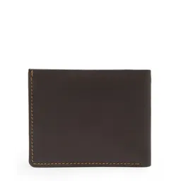 Teakwood Leathers Men Brown Solid Leather RFID Protected Two Fold Wallet image 4