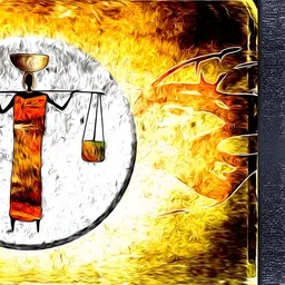 PnF Black & Yellow Abstract Wooden Painting Wall Art image 1