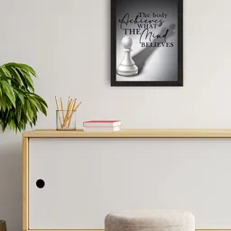 eCraftIndia Grey Motivational Wall Art-picture-34