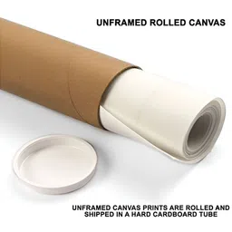 Wallpics Blue & Yellow Painting Wall Poster image 2