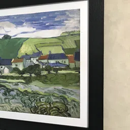 Adventures India Green & Blue Wooden Painting Wall Art image 3