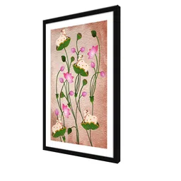 999Store Rust Colored & Black Painting Framed Wall Art image 3