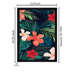 Gallery99 Red & Green Printed Framed Wall Art image 5