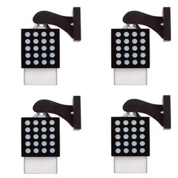 Gojeeva Black Wood Square Shaped Wall Lamp-picture-34