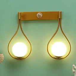 MFD HOME FURNISHING Golden Contemporary Wall Lamp-picture-18
