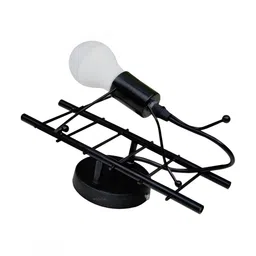 BrightLyt Black & White Spherical Shaped Metal Wall Lamp image 4