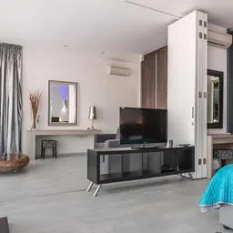 Gojeeva Black Wood Square Shaped Wall Lamp image 4