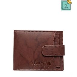 Teakwood Leathers Men Brown Solid Genuine Leather Wallet-picture-21