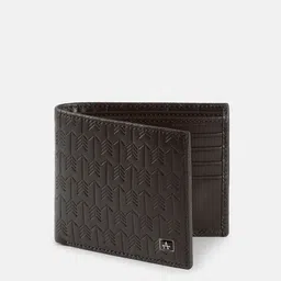 Arrow Men Textured Leather Two Fold Wallet image 4