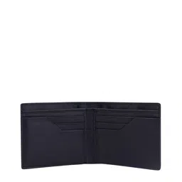 Mast & Harbour Men Black Leather Two Fold Wallet image 4
