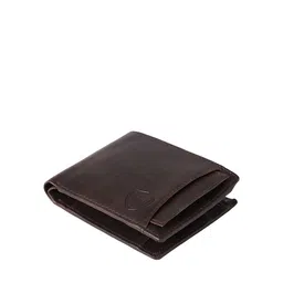 Keviv Men Brown Leather Two Fold Wallet image 3
