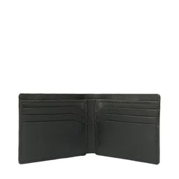 Alvaro Castagnino Men Black Leather Two Fold Wallet image 2
