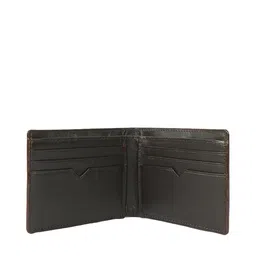 Alvaro Castagnino Men Brown Leather Two Fold Wallet image 3