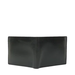 Alvaro Castagnino Men Black Leather Two Fold Wallet image 5