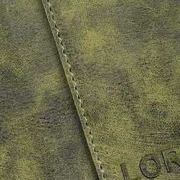 LOREM Men Green Printed Two Fold Wallet image 4