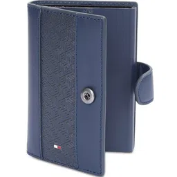 Tommy Hilfiger Men Textured Leather Card Holder image 3