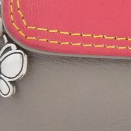 Butterflies Women PU Two Fold Wallet image 4