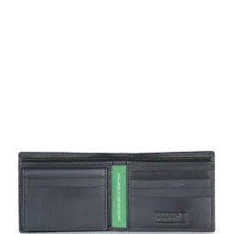 United Colors of Benetton Men Leather Two Fold Wallet image 4