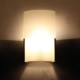 Devansh White Glass Wall Mounted Lamp image 2