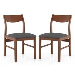 urban ladder Augusta Solid Wood Dining Chair set of 2 in Dark Walnut Finish-picture-14