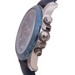 Jacques Lemans Men Printed Leather Wrap Around Straps Analogue Chronograph Watch 1-1836B image 3