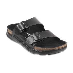 Mochi Men Open Toe Slip On Leather Comfort Sandals-picture-25