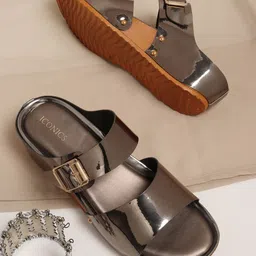 ICONICS Women Comfort Heels With Buckles-picture-30