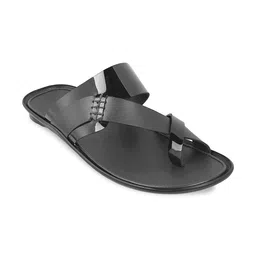 Metro Men Open One Toe Leather Comfort Sandals-picture-28