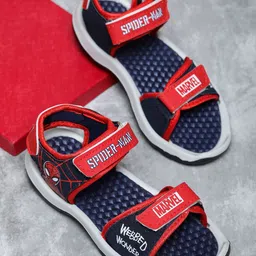 toothless Boys Spider Man Printed Sports Sandals-picture-18