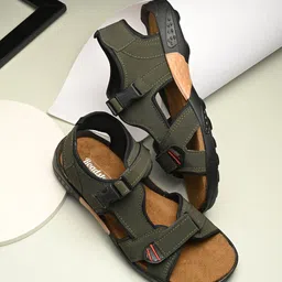 The Roadster Lifestyle Co. Men Velcro Closure Sport Sandals-picture-32