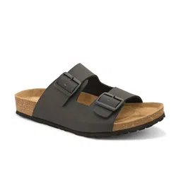 birgos Men Buckle Detailed Leather Comfort Sandals-picture-30