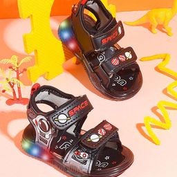 KATS Infants Printed LED Light Sports Sandals-picture-37