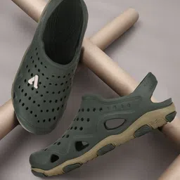 Aqualite Men Round Toe Slip On Clogs-image-47