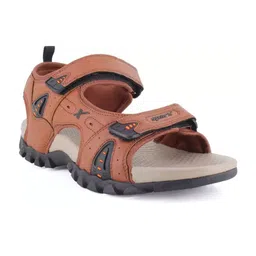 Sparx Men Tan Colored Patterned Sports Sandals-picture-14
